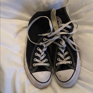 black converse high tops!